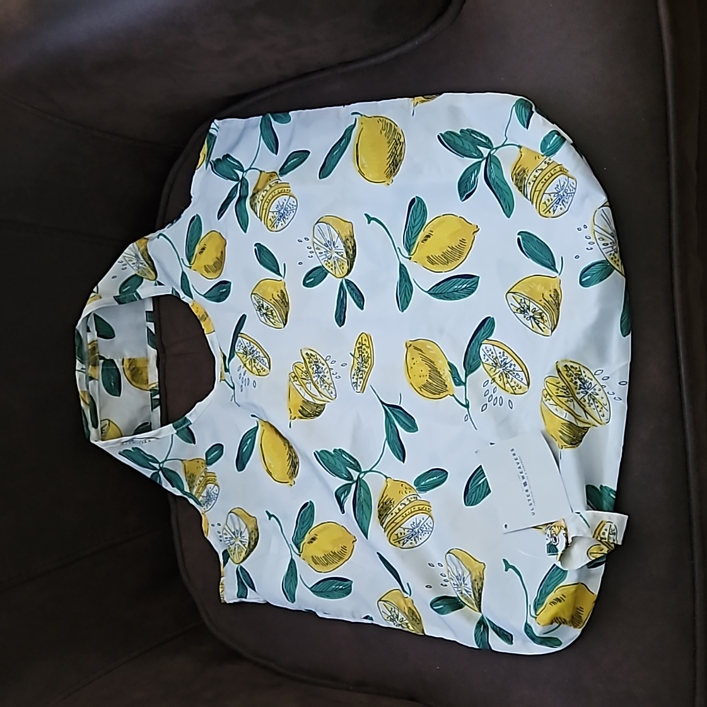 Ulster Weavers Lemon Roll-Up Shopping Bag
